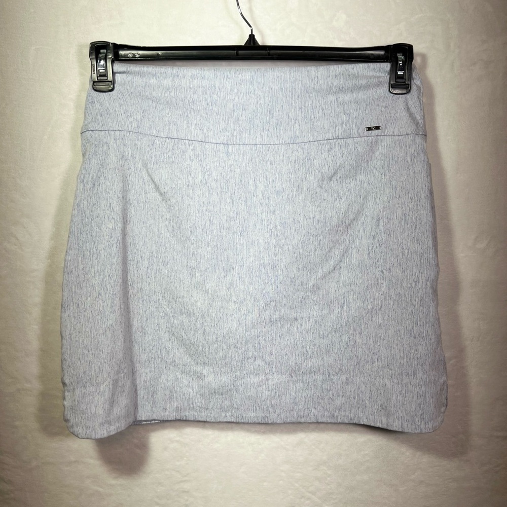 S.C.&Co Blue White Tummy Control Skort Womens L Stretch Summer Golf - Picture 10 of 10